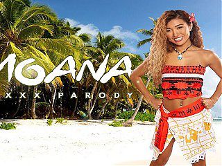 Asian Babe Clara Trinity As MOANA Is Wet Like The Ocean VR Porn